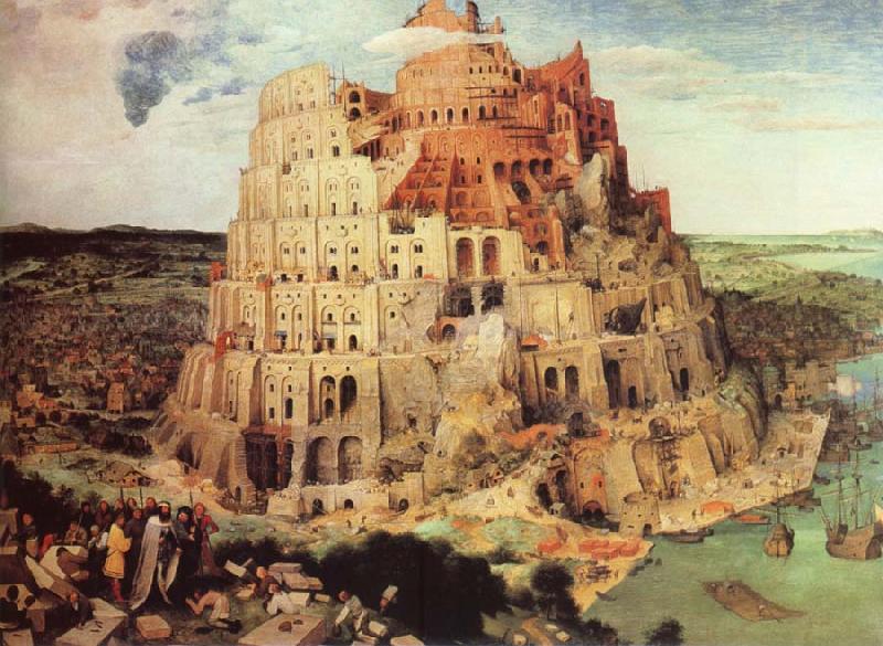 unknow artist THe Tower of Babel